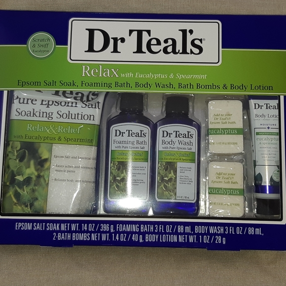 DR TEALS Relax with eucaliptus spearmint gift set - Picture 3 of 3